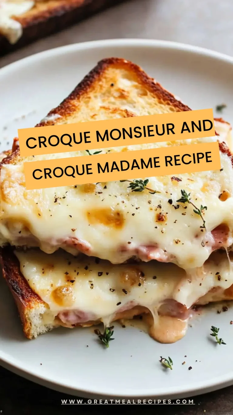 Croque Monsieur And Croque Madame Recipe – Great Meal Recipes