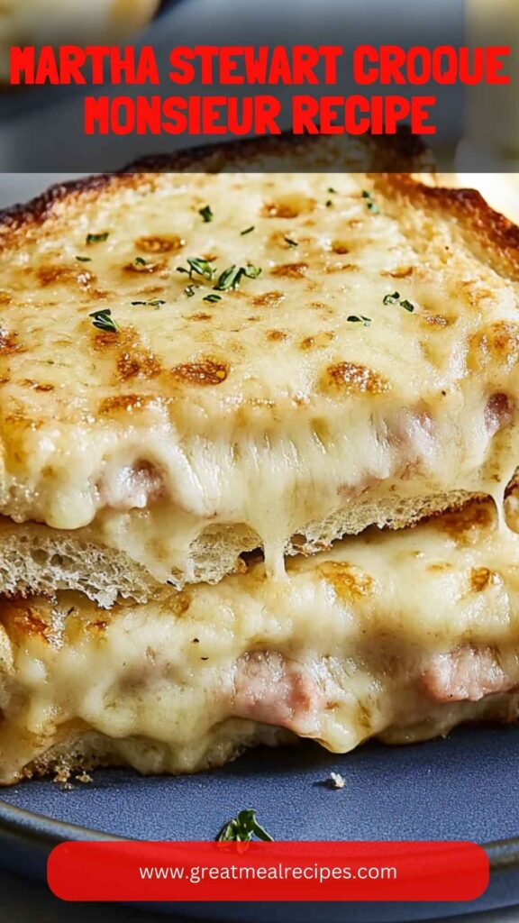 Martha Stewart Croque Monsieur Recipe