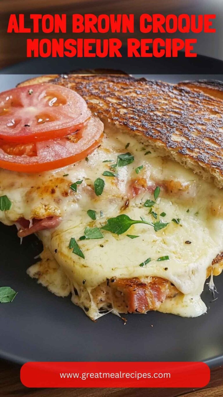 Alton Brown Croque Monsieur Recipe – Great Meal Recipes