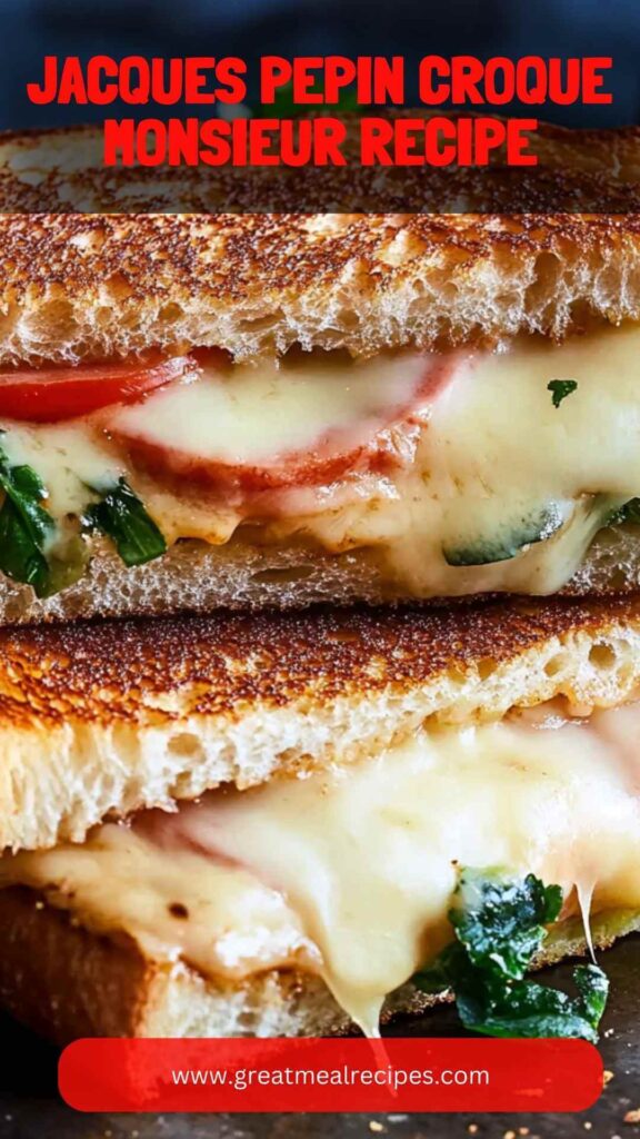 Jacques Pepin Croque Monsieur Recipe