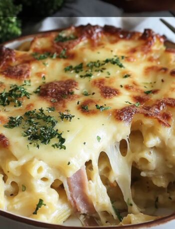 Croque Monsieur Pasta Bake Recipe