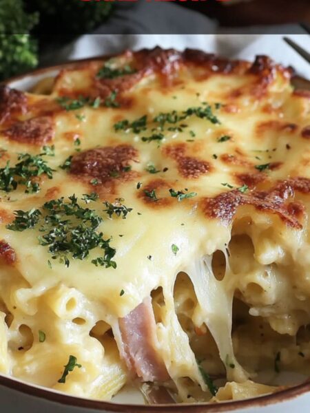 Croque Monsieur Pasta Bake Recipe