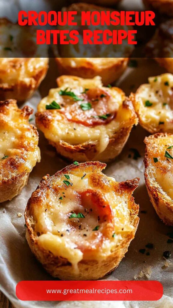 Croque Monsieur Bites Recipe