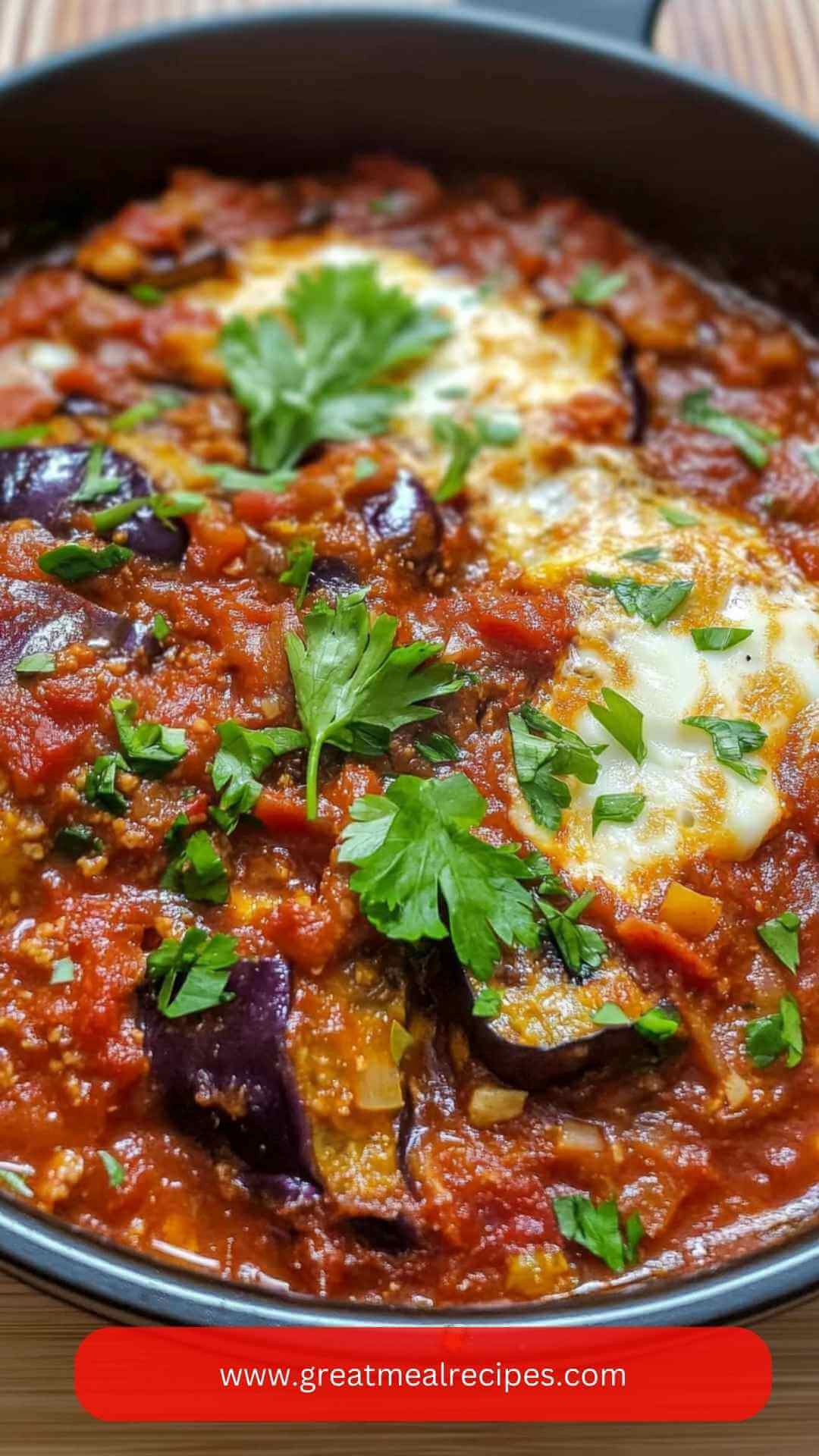 Best Shakshuka with Eggplant Recipe
