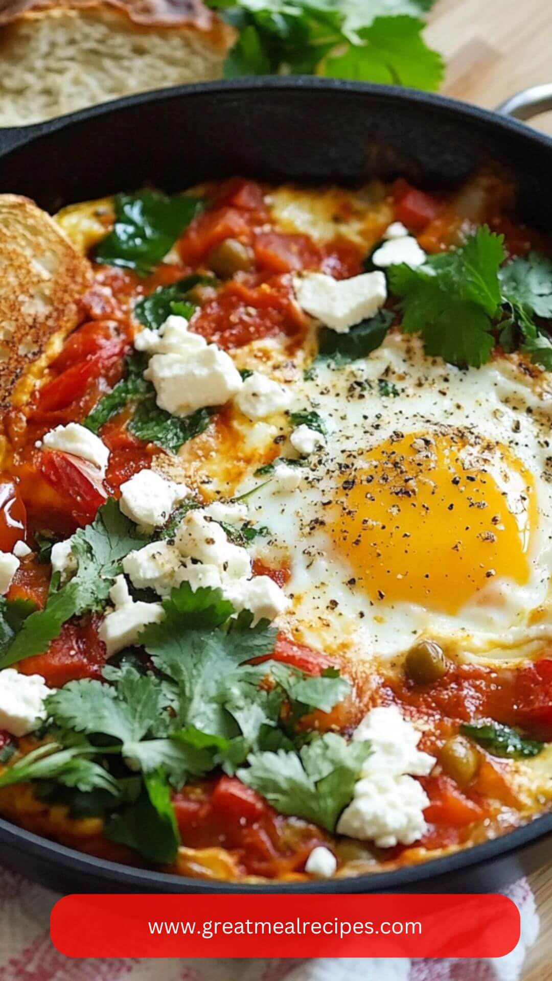 Best Shakshuka with Feta Recipe