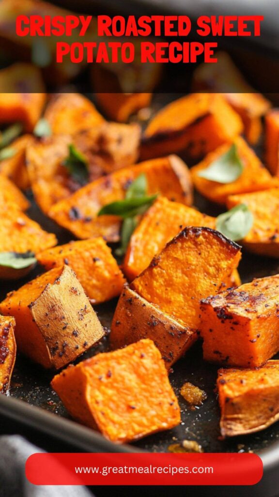 Crispy Roasted Sweet Potato Recipe