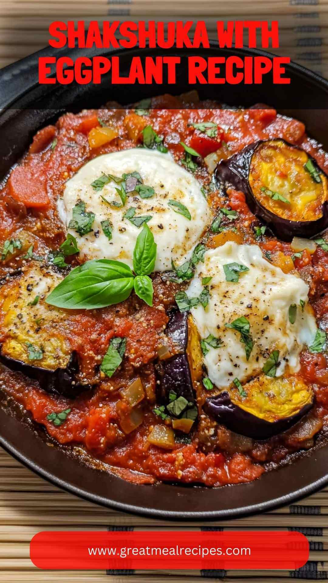 Shakshuka with Eggplant Recipe