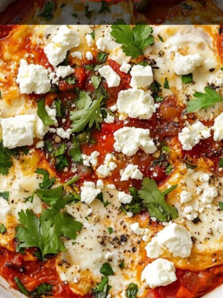 Shakshuka with Feta Recipe