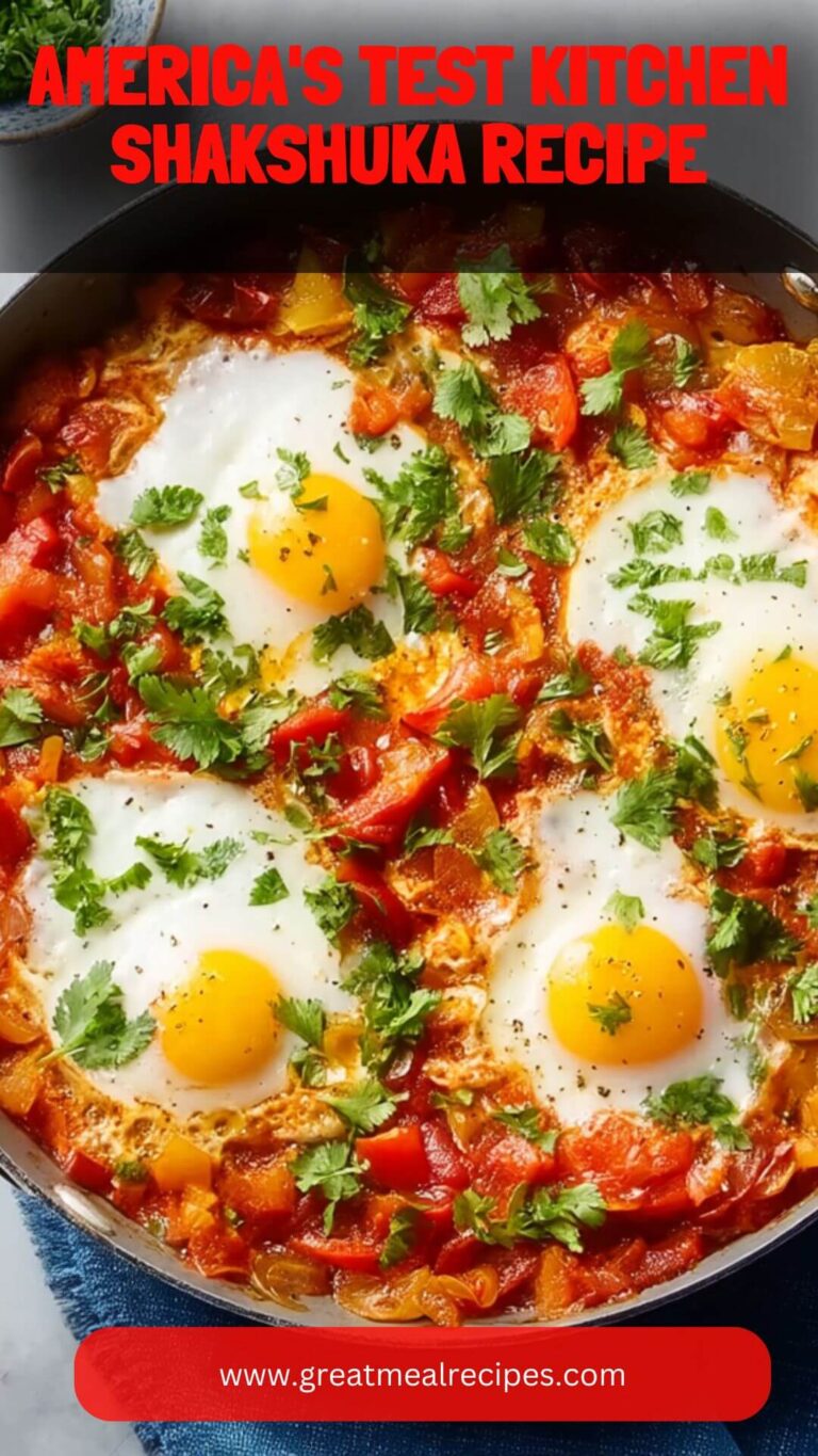 America’s Test Kitchen Shakshuka Recipe – Great Meal Recipes