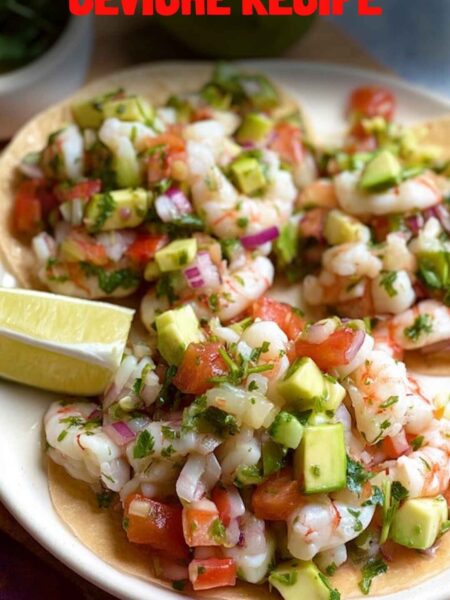 Authentic Shrimp Ceviche Copycat Recipe