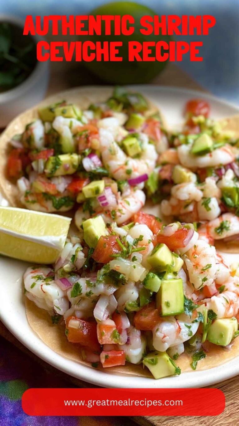 Authentic Shrimp Ceviche Recipe – Great Meal Recipes