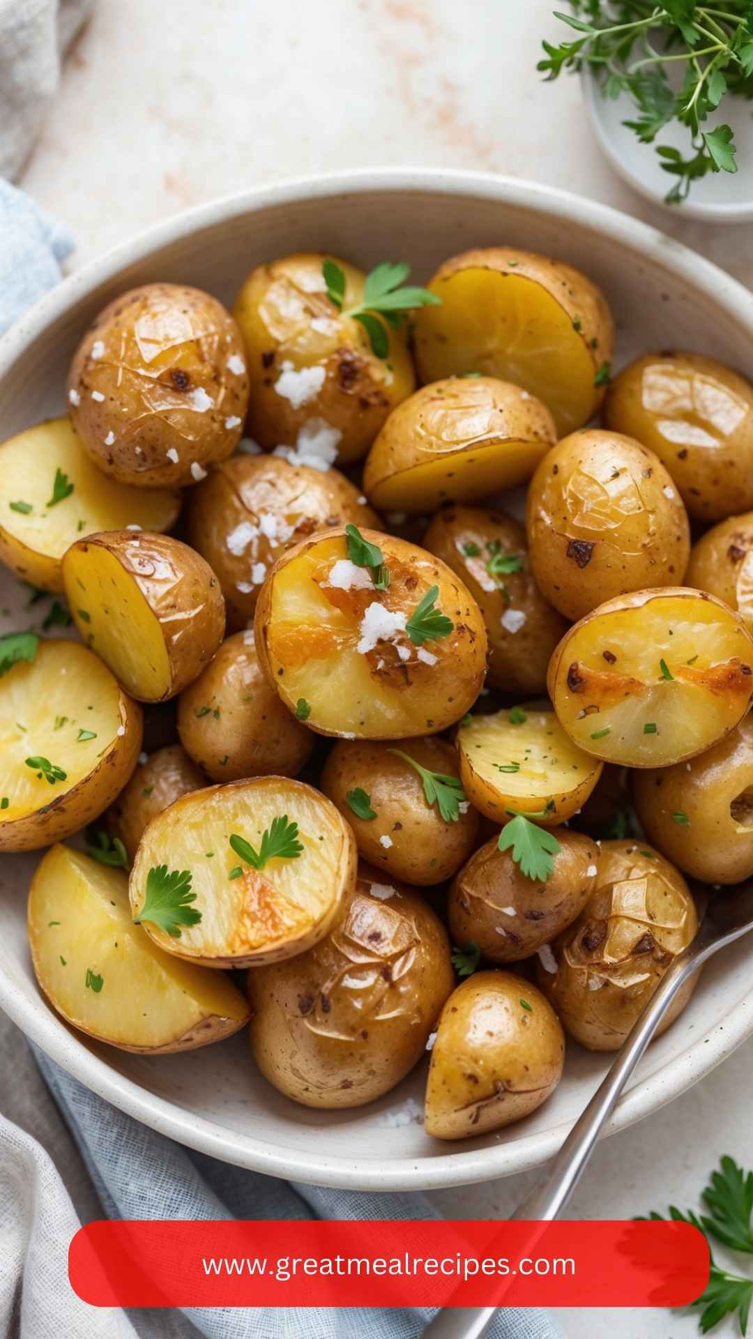 Garlic Roasted Russet Potatoes Copycat Recipe Garlic Roasted Russet Potatoes Copycat Recipe