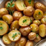 Garlic Roasted Russet Potatoes Recipe