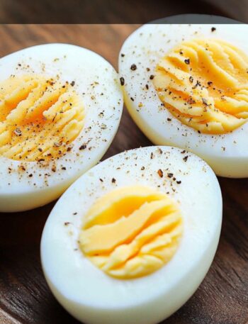 Hard Boiled Eggs in Microwave Recipe