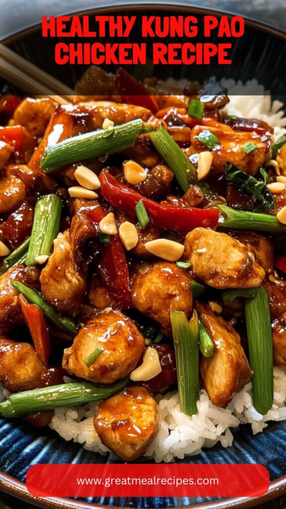 Healthy Kung Pao Chicken Recipe