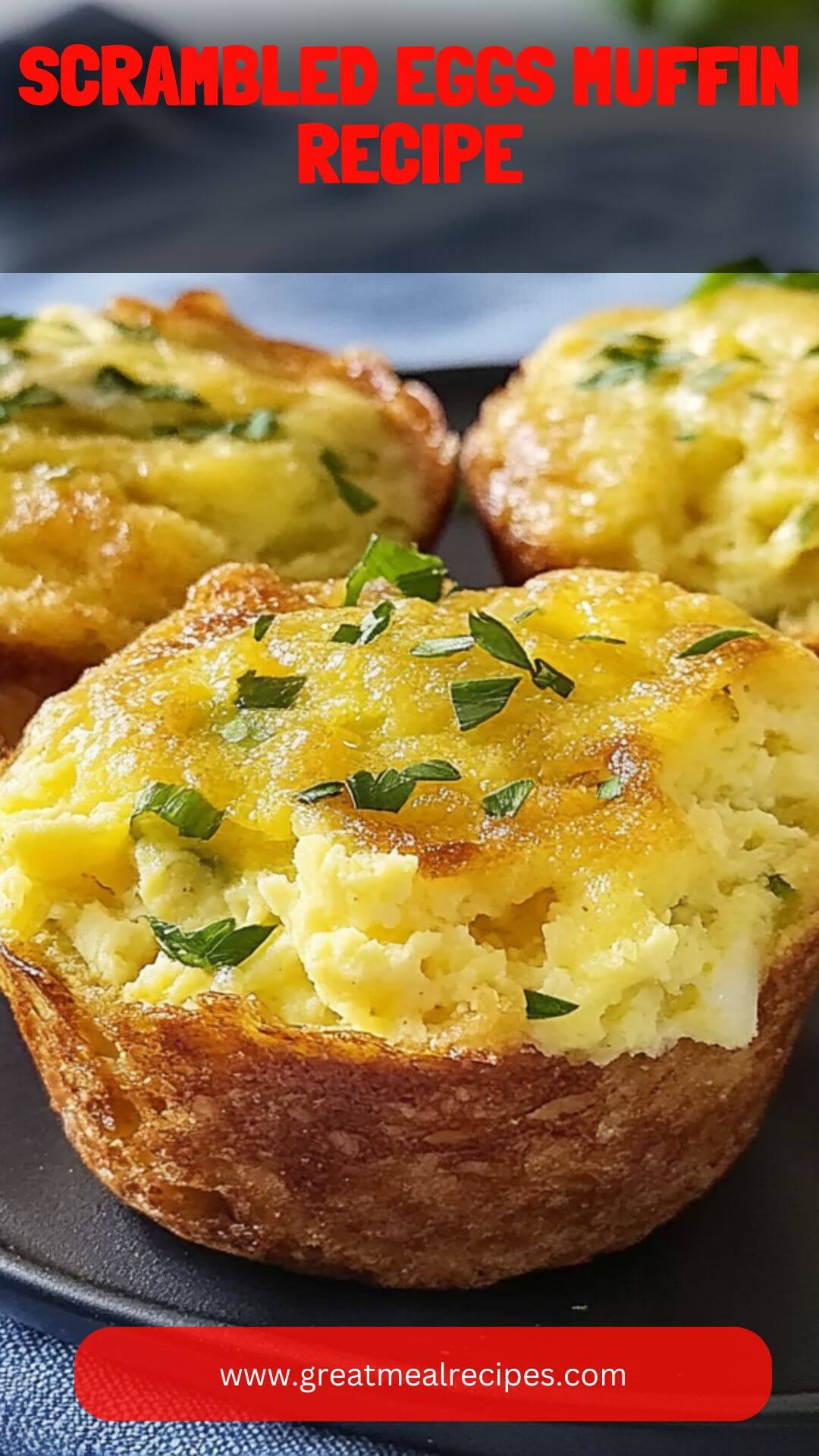Scrambled Eggs Muffin Recipe