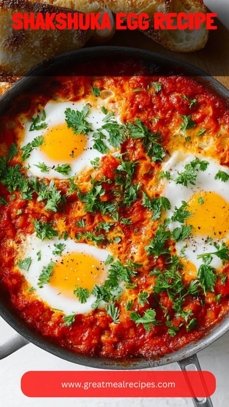 Shakshuka Egg Recipe – Great Meal Recipes