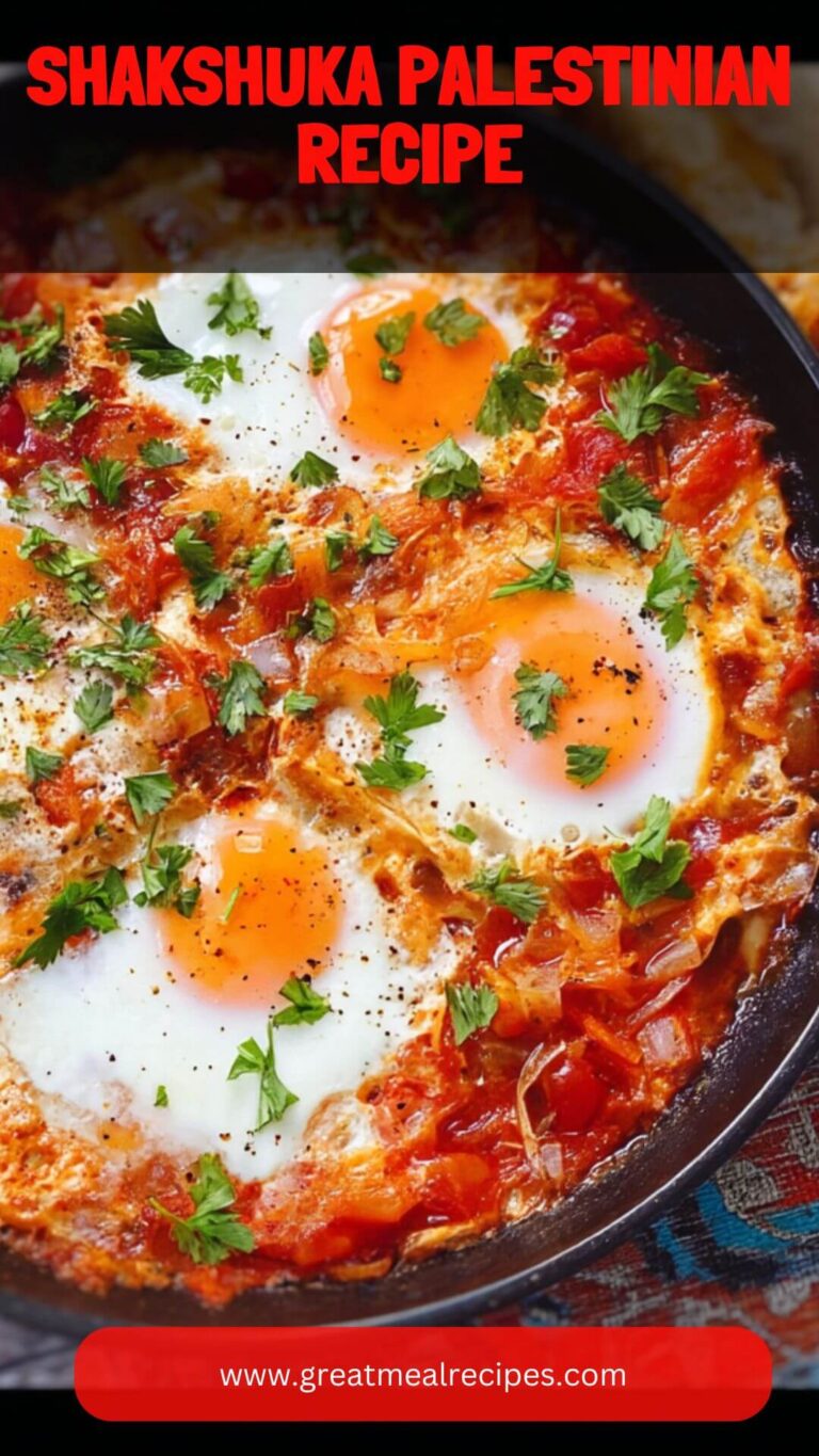 Shakshuka Palestinian Recipe – Great Meal Recipes
