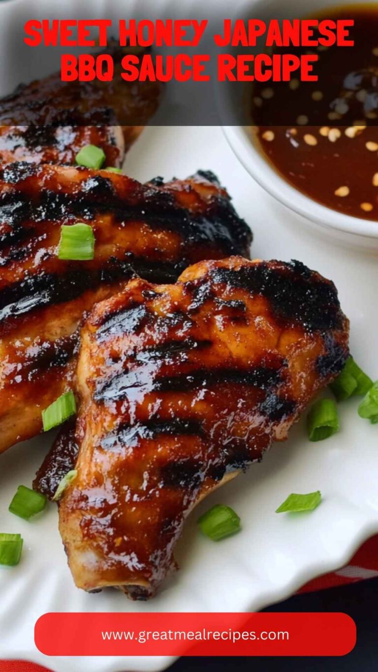 Sweet Honey Japanese BBQ Sauce Recipe – Great Meal Recipes