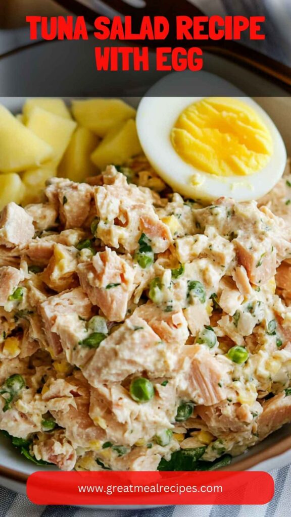 Tuna Salad Recipe With Egg