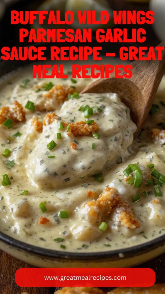 Buffalo Wild Wings Parmesan Garlic Sauce Recipe