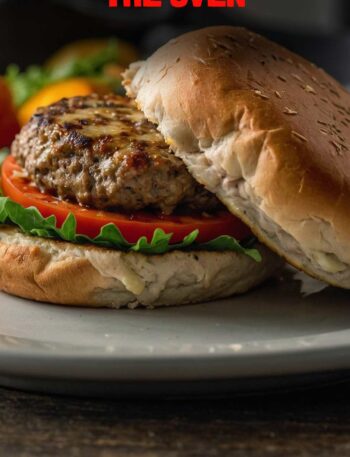 Turkey Burgers In The Oven