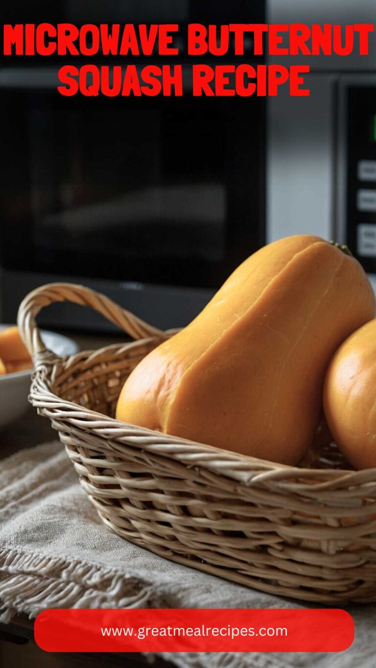 Microwave Butternut Squash Recipe – Great Meal Recipes