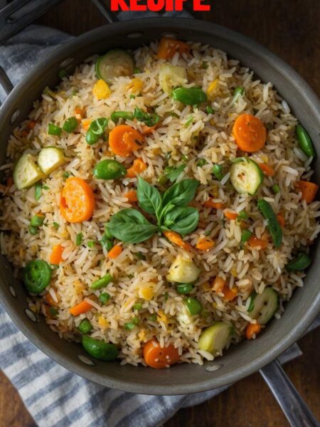 Vegetable Rice Pilaf Recipe