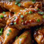 Honey Garlic Chicken Wings