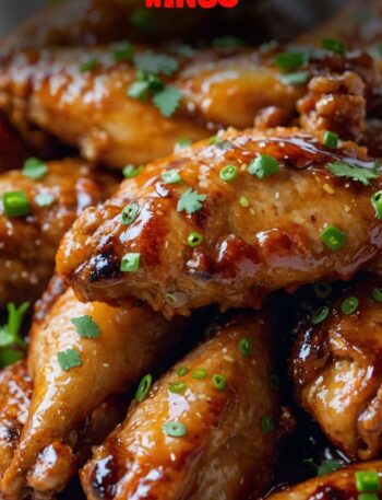 Honey Garlic Chicken Wings
