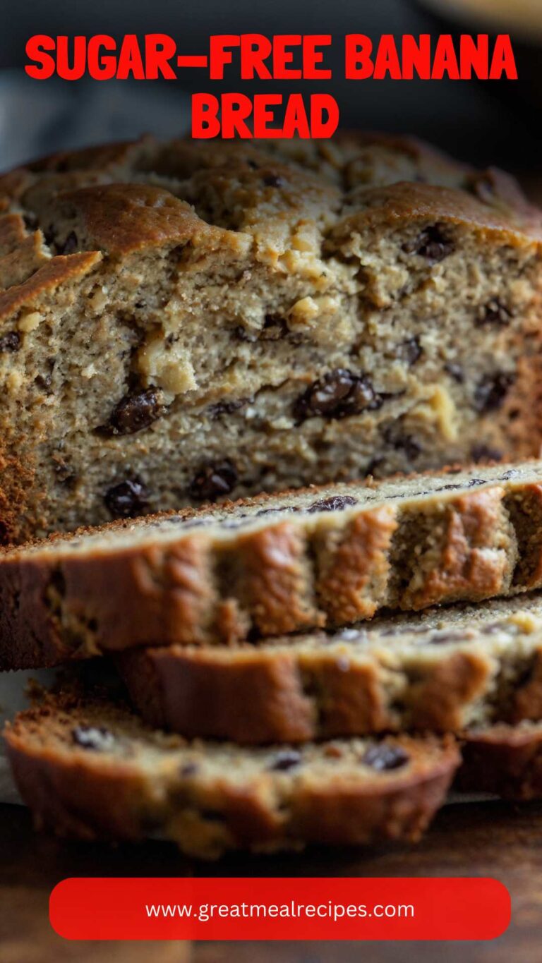 Sugar-Free Banana Bread Recipe-Great Meal Recipes