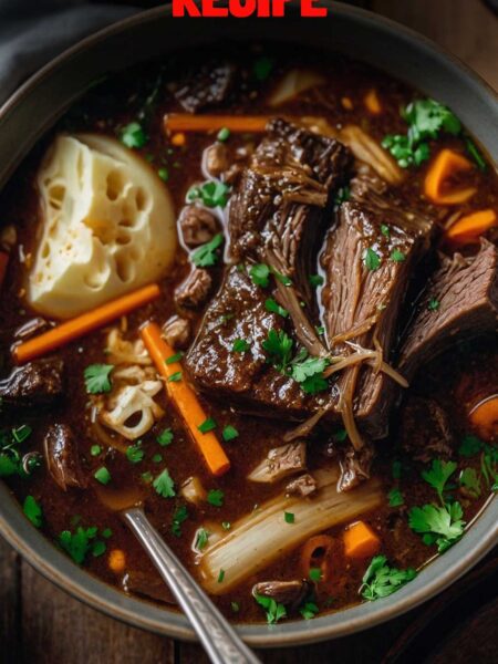 Short Rib Soup Recipe