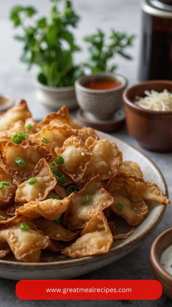 How to make Crispy Fried Wonton Recipe