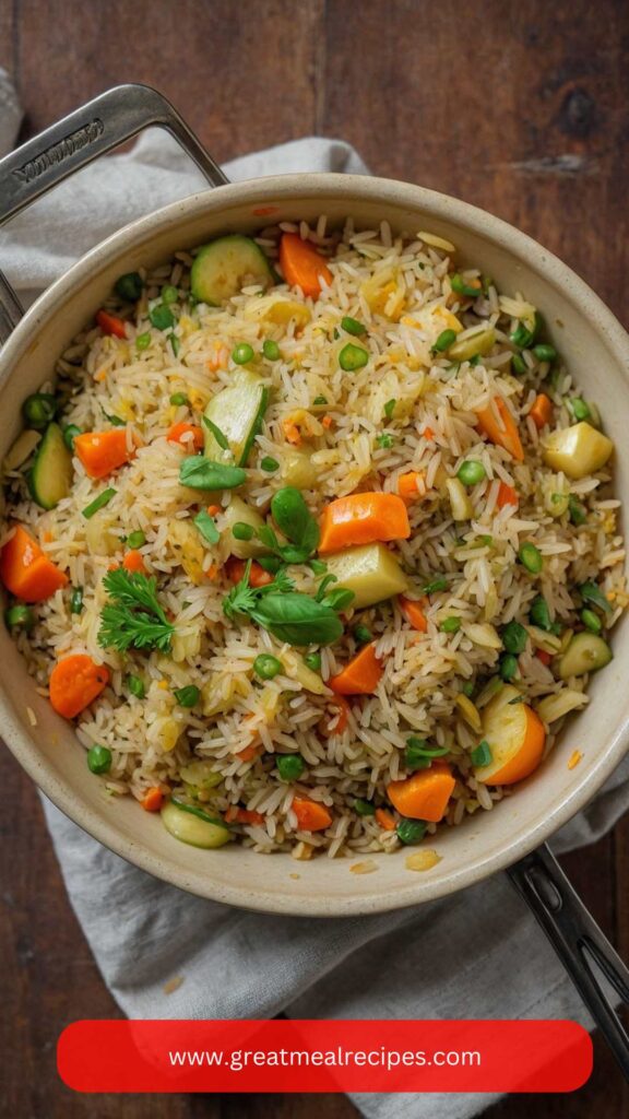 Vegetable Rice Pilaf Vegetable Rice Pilaf