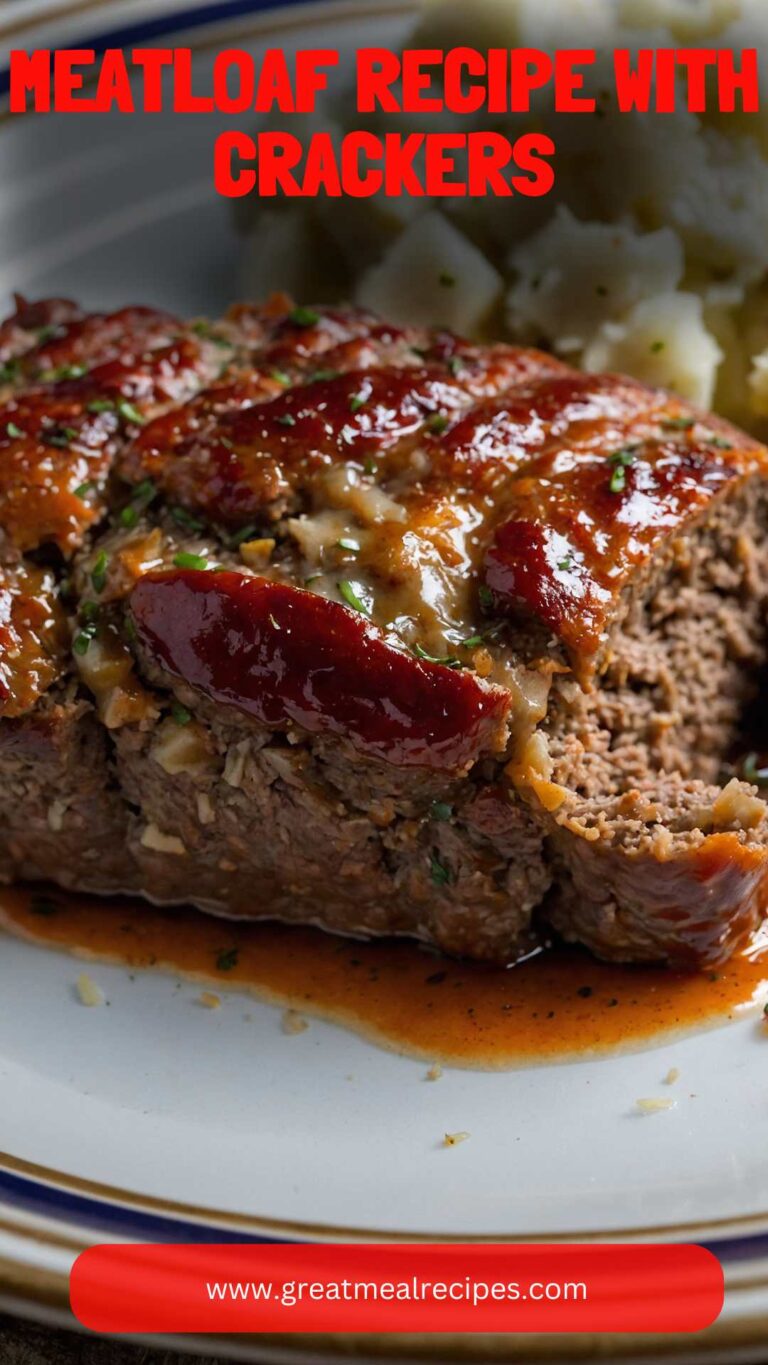 Meatloaf Recipe With Crackers – Great Meal Recipes