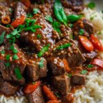 Beef with Garlic Sauce