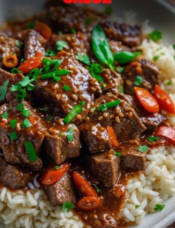 Beef with Garlic Sauce