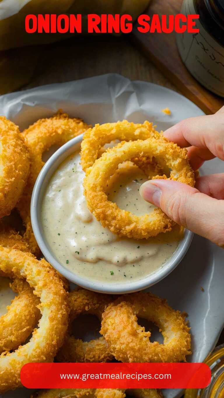 Onion Ring Sauce – Great Meal Recipes