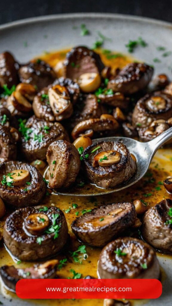 How to make Keto Steak with Garlic Butter Mushrooms