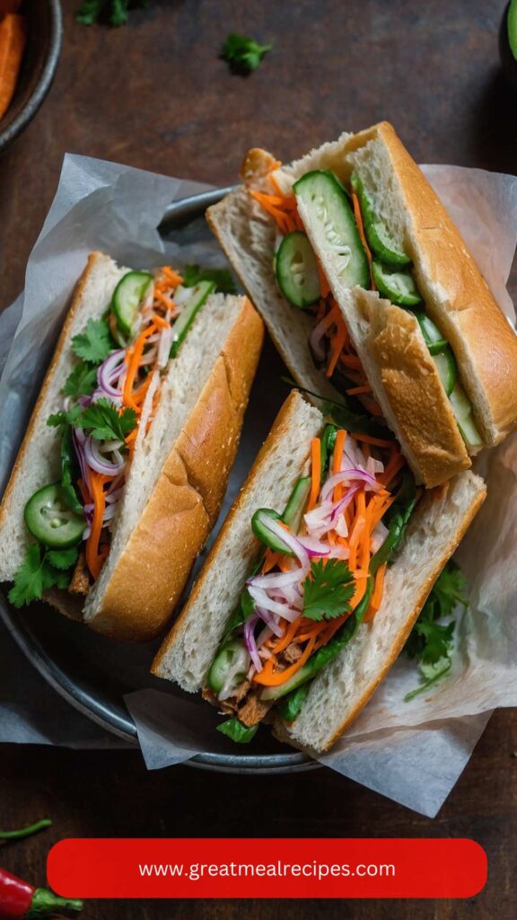 Banh Mi Sandwiches Recipe