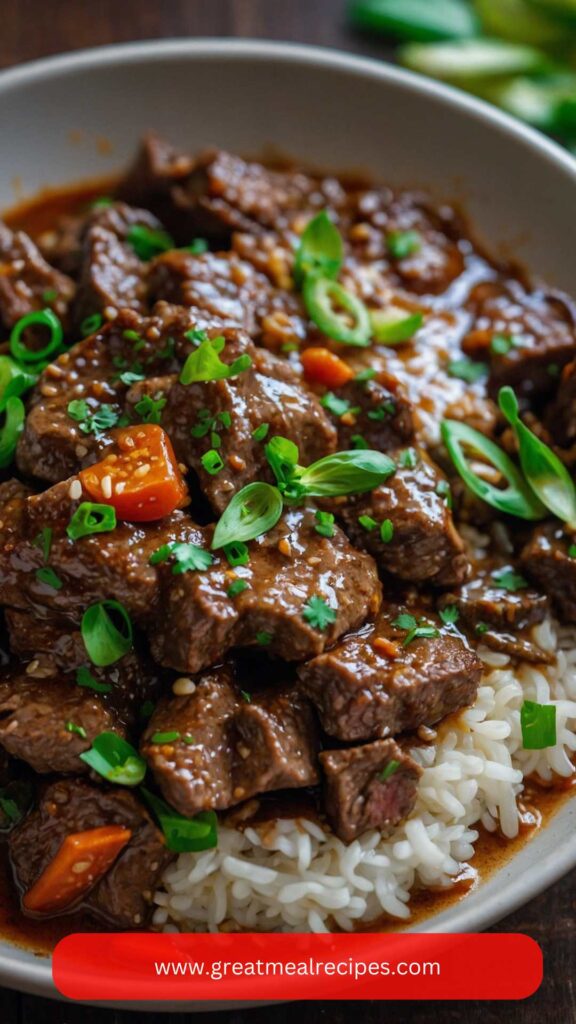 Beef with Garlic Sauce Recipe