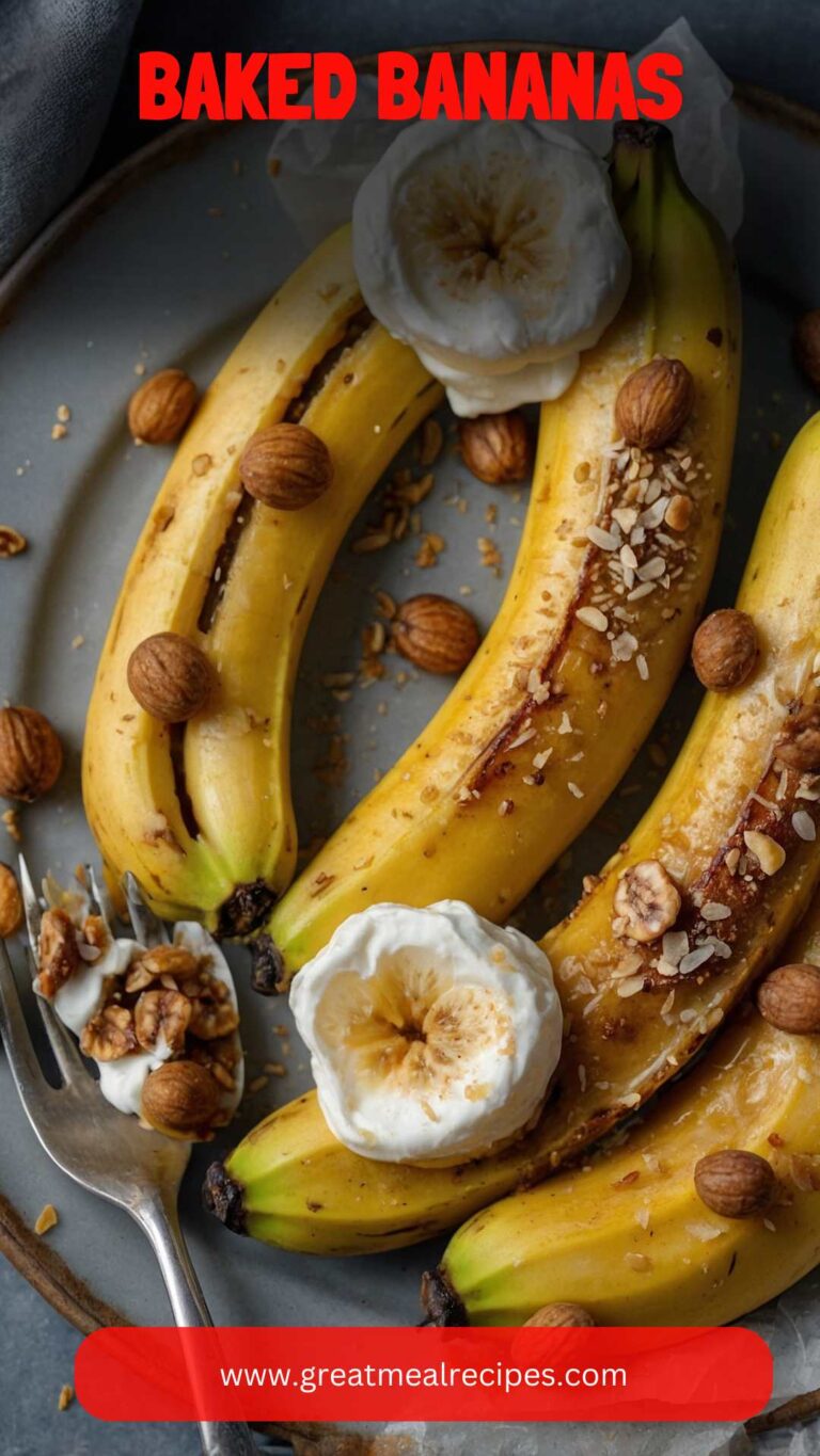 Baked Bananas – Great Meal Recipes