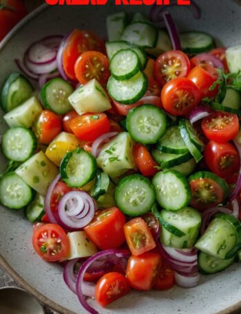 Cucumber Tomato Salad Recipe