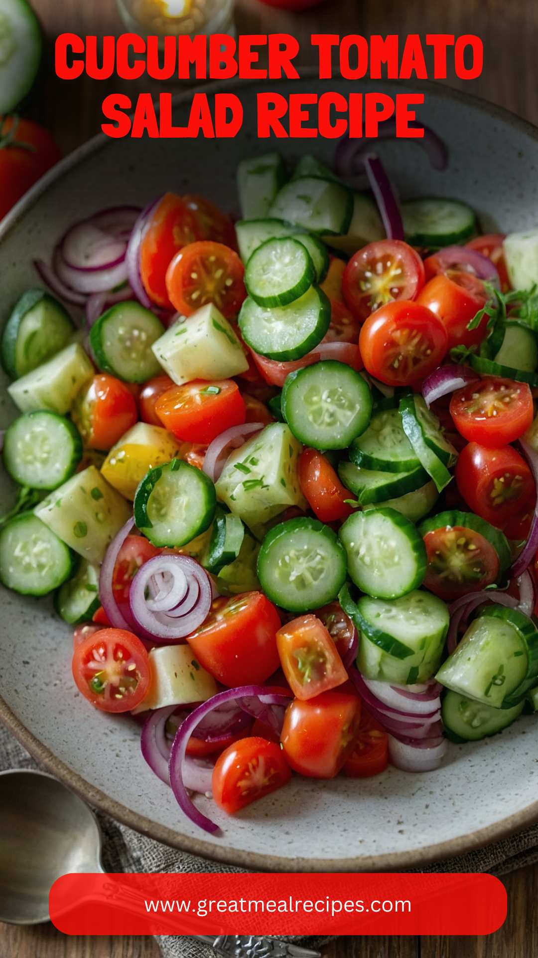 Cucumber Tomato Salad Recipe