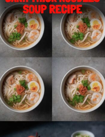 Vietnamese Banh Canh Thick Noodles Soup Recipe