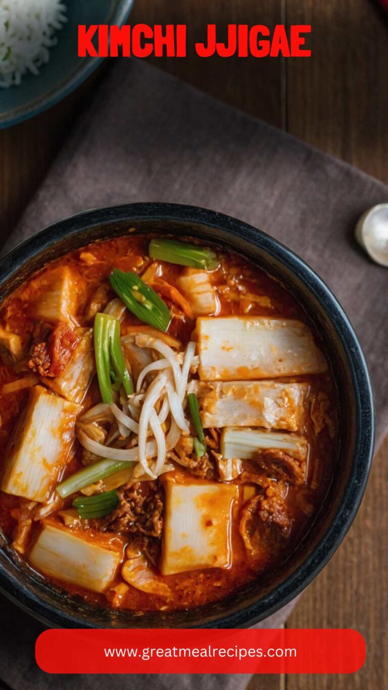 Kimchi Jjigae – Great Meal Recipes