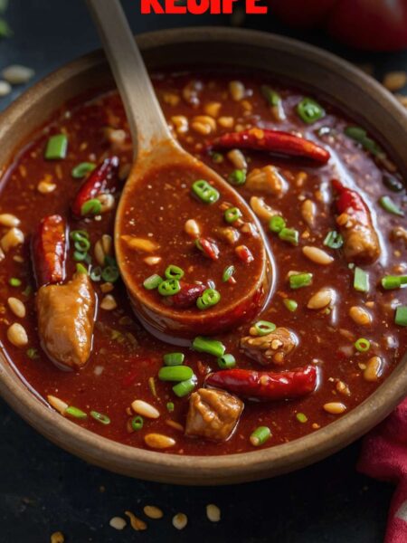 Kung Pao Sauce Recipe