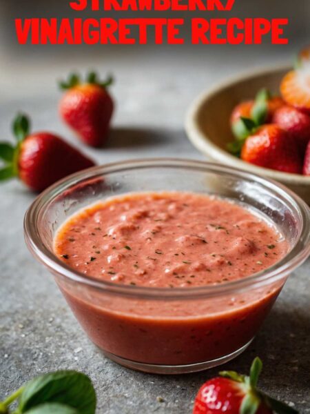 Homemade Strawberry Vinaigrette Recipe