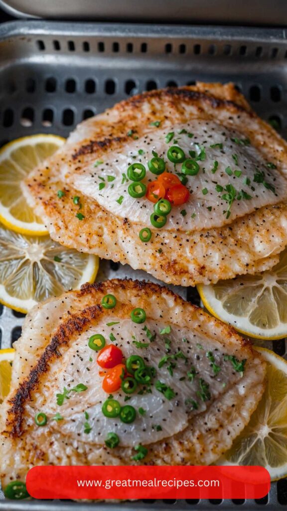 Air Fryer Flounder Recipe Air Fryer Flounder