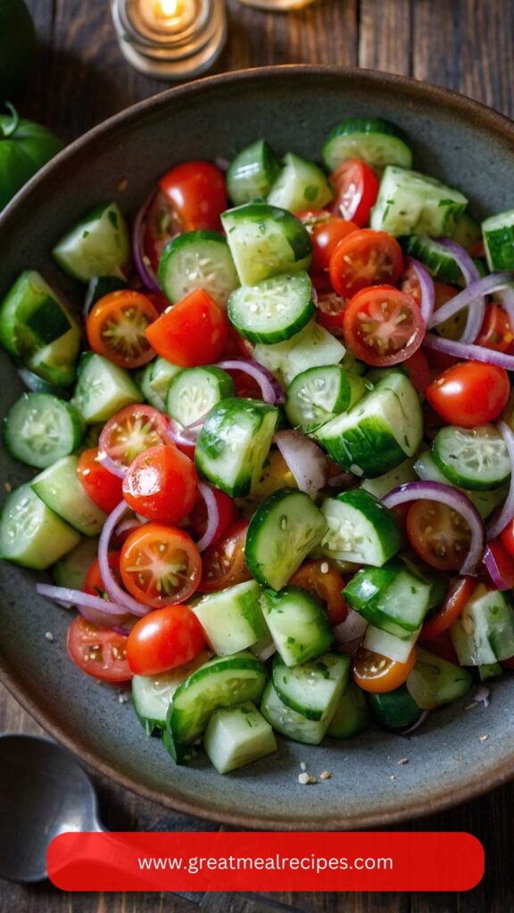 Cucumber Tomato Salad